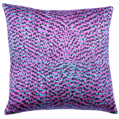 Peacock Silk Cushion