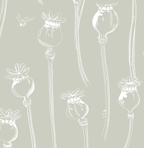 Poppy Pepper Pots Wallpaper CastleStone