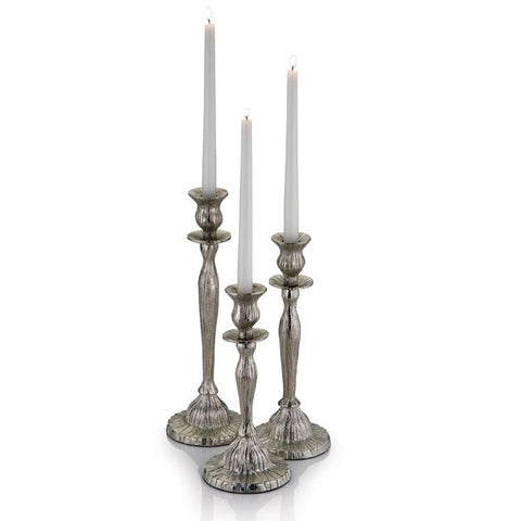 Riven Taper Candle Holders