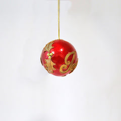 Red Joy Christmas Ball