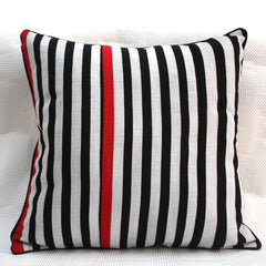 Red Zebra Pop Cushion