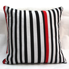 Red Zebra Pop Cushion