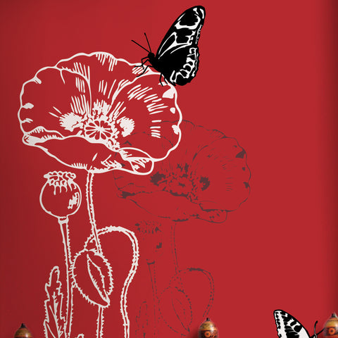 Murals, Red Poppy
