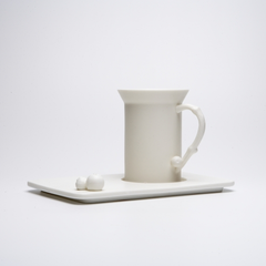 Blueberry Hill Mug & Saucer Set