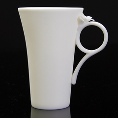 Flair Mugs with handmade Daffodil & Hibiscus Flowers - Large