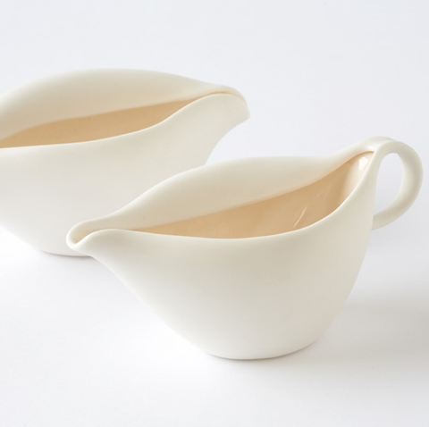 Cowrie Cream Jug and Sugar Bowl