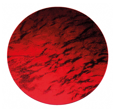 Foiled Red (Plain Cracked)