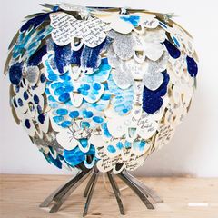 Bespoke Floor Lamp- Blue