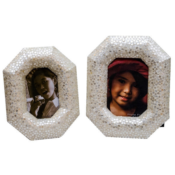 Teardrop Hexagon Picture Frame