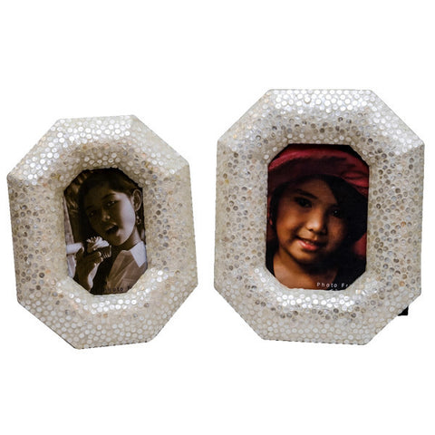 Teardrop Hexagon Picture Frame