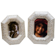 Teardrop Hexagon Picture Frame