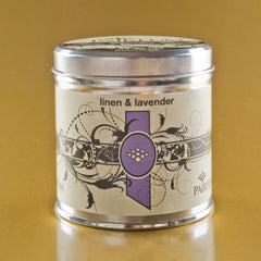 Snow Crystal Candle - Medium Tin