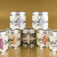 Snow Crystal Candle - Medium Tin