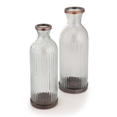 Ribbed Jar Tea Light Holder