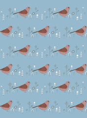 Blue Bird Tea Towel