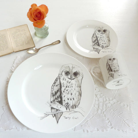 'Tawny Owl' Dinner Plate
