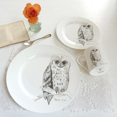 'Tawny Owl' Cake Plate