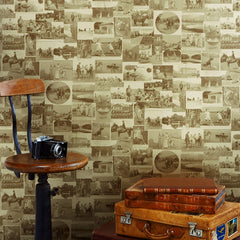 This Other Eden Wallpaper, Vintage Gold