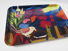 Blackberry Bird Large Tray