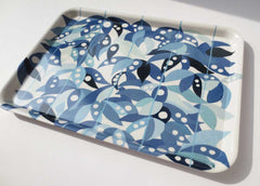 Blue Bamboo Large Tray