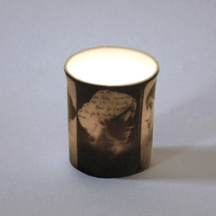 Virginia Woolf Photo Montage Tea Light Holder