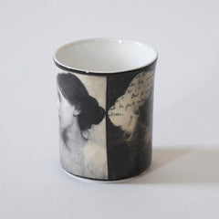 Virginia Woolf Photo Montage Tea Light Holder