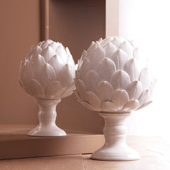 Artichoke Decorative Sculptures- Set of Two