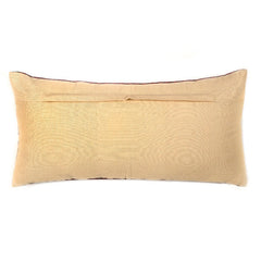 Silk Kantha Oblong Bolster Cushion