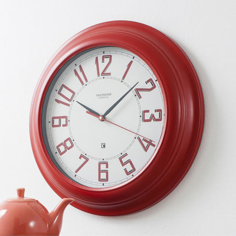 Soldier Red Wall Clock