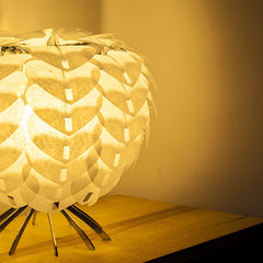 Bespoke Chrome Table Lamp- Lace