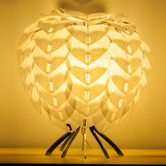 Bespoke Chrome Table Lamp- Lace