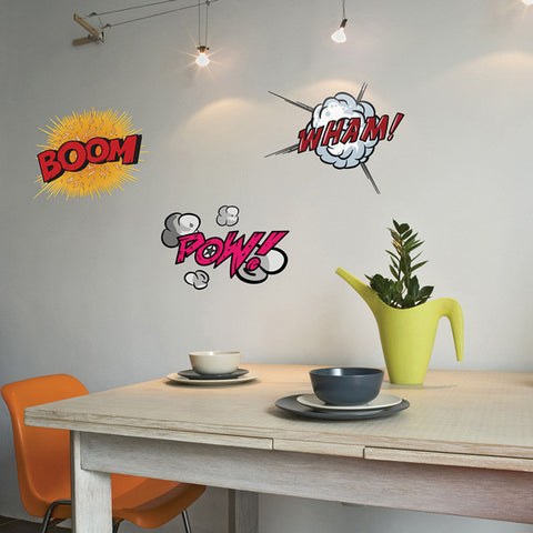 Comic Book Multipack Wall Stickers