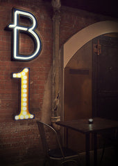Graphic Collection Letter B Lamp