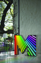 Graphic Collection Letter M Lamp