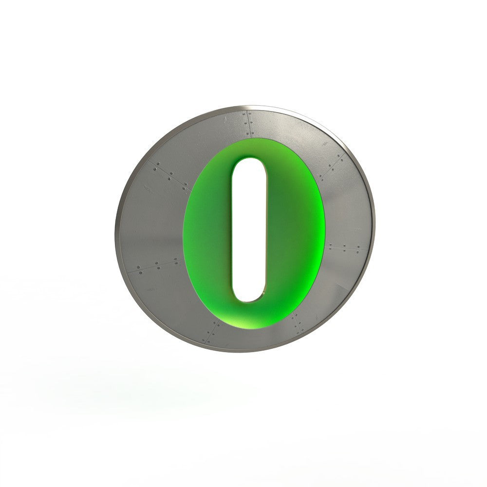 Graphic Collection Letter O Lamp