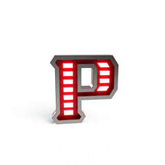 Graphic Collection Letter P Lamp