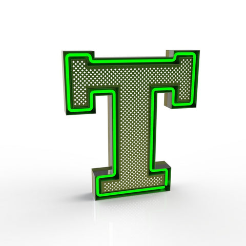 Graphic Collection Letter T Lamp