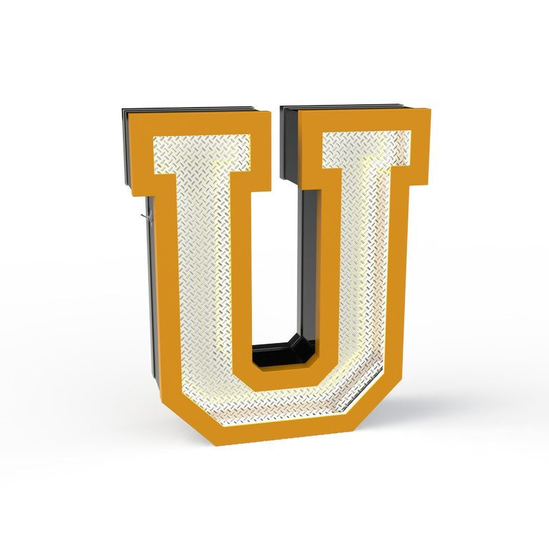 Graphic Collection Letter U Lamp