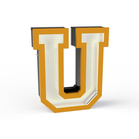 Graphic Collection Letter U Lamp