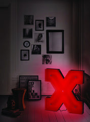 Graphic Collection Letter X Lamp