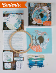 Embroidery Kit- Friendly Fellow Squirrel