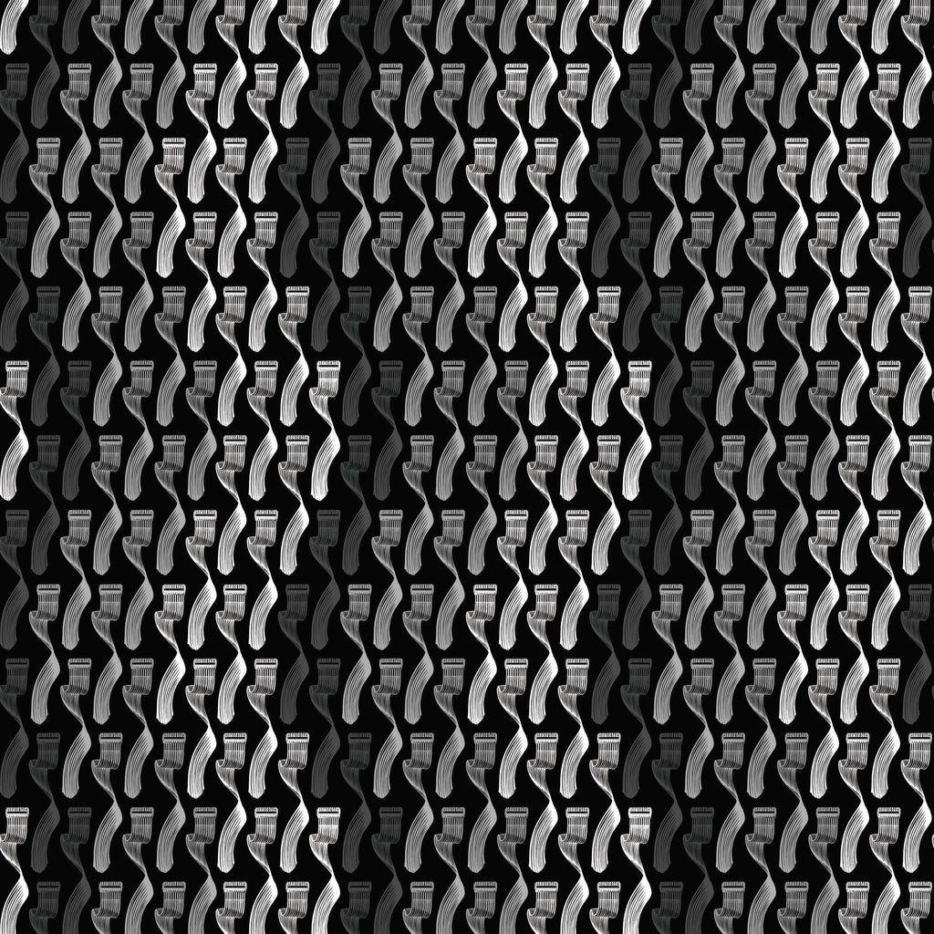 The Secret Music - Geometry (Greyscale on Black)