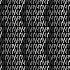 The Secret Music - Geometry (Greyscale on Black)