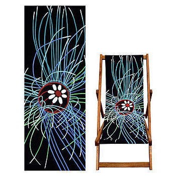 Ultraviolet Jelly Fish Deckchair Sling