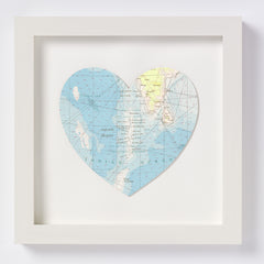 Maldives Heart Map