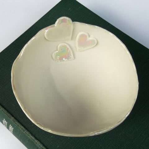 Porcelain Decorative heart Bowl – Medium