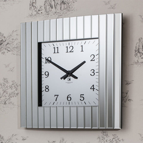 Mirror Panel Wall Clock