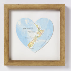New Zealand Heart Map