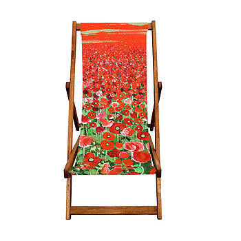 Poppy Deckchair