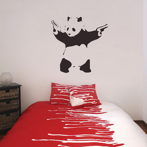 Banksy Panda Wall Sticker